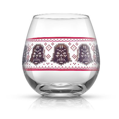 JoyJolt Star Wars Ugly Sweater Collection 4-pc. Stemless Wine Glass Set