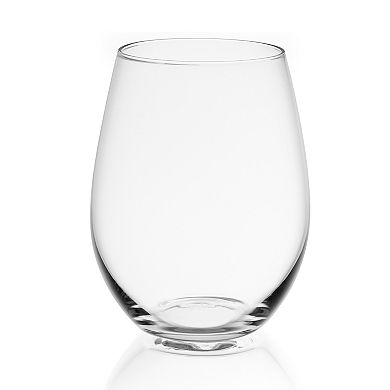 JoyJolt Spirits 8-pc. Stemless Crystal Wine Glass Set