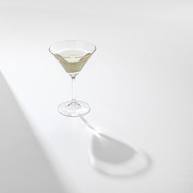 JoyJolt Golden Royale 2-pc. Crystal Martini Glass Set