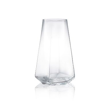 JoyJolt Infiniti 4-pc. Crystal Highball Glass Set