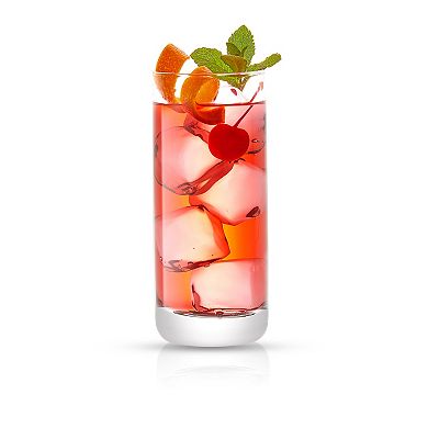 JoyJolt Faye 12-pc. Crystal Highball Drinking Glass Set
