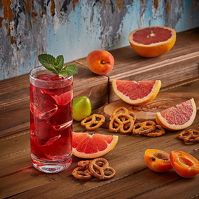 JoyJolt Faye 12-pc. Crystal Highball Drinking Glass Set