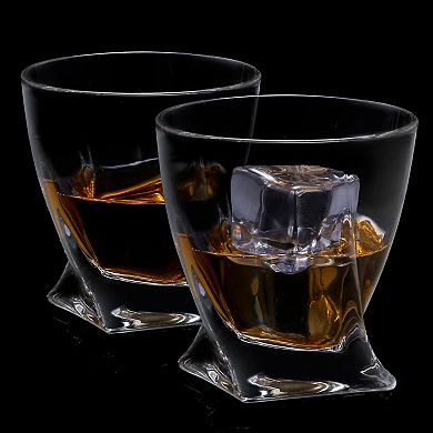 JoyJolt Atlas 4-pc. Whiskey Glass Set