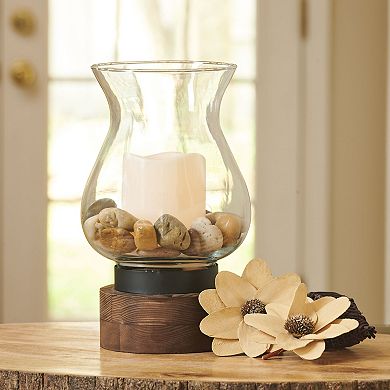 Studio 66 Artifact Hurricane LED Candle Holder