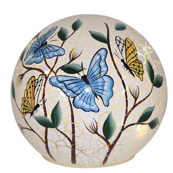 Studio 66 Butterfly Fields LED Mini Orb Table Decor