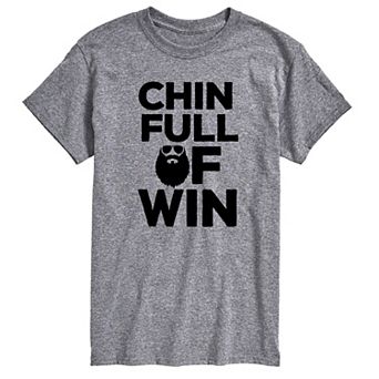 Big & Tall "Chin Full of Win" Graphic Tee