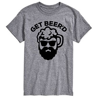Big & Tall Get Beerd Graphic Tee