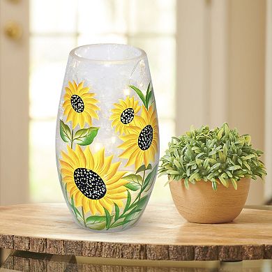 Studio 66 Sunflower Fields Luminaria LED Vase Table Decor