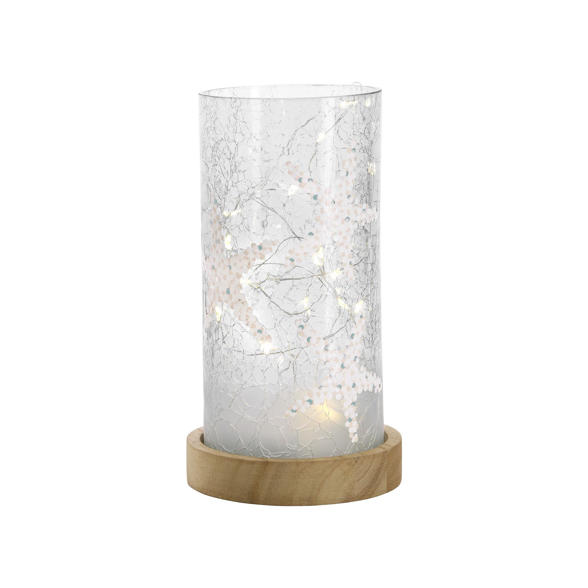 Studio 66 Beachcrest LED Vase Table Decor, White