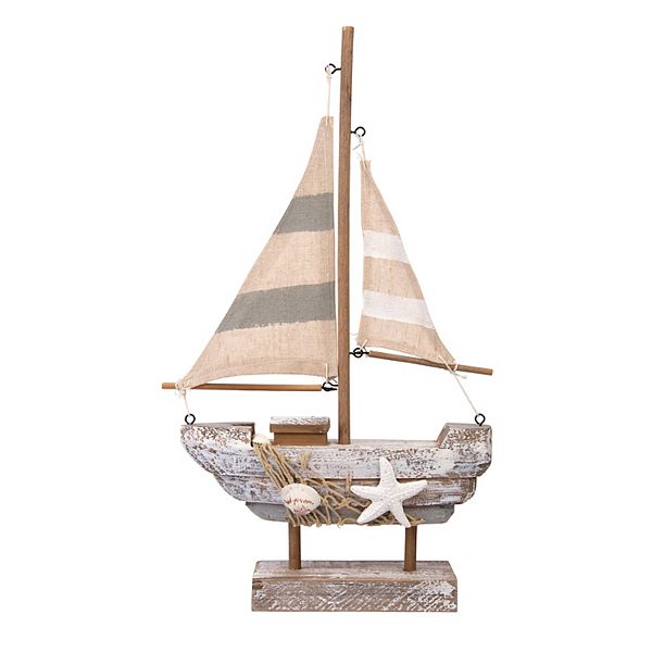 sailboat table decor