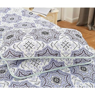 Quilt Set Reversible Down Alternative - Hannah Linen