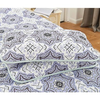 Quilt Set Reversible Down Alternative - Hannah Linen