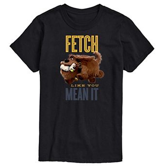 Big & Tall The Secret Life of Pets Fetch Like You Mean It Graphic Tee