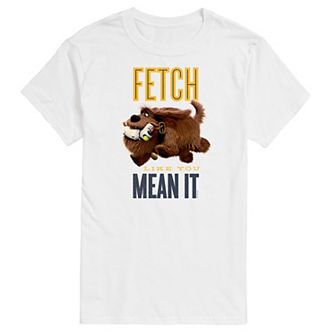 Big & Tall The Secret Life of Pets Fetch Like You Mean It Graphic Tee