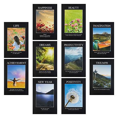 20 Funny Demotivational Posters for Office Decoration, 13x19 Home Wall Art Quote