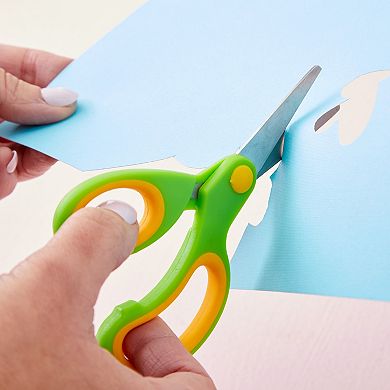 24 Pack Round Blunt Tip Scissors, for Classroom Crafts, 5 In