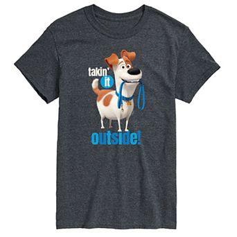 Big & Tall The Secret Life Of Pets Take It Outside Graphic Tee