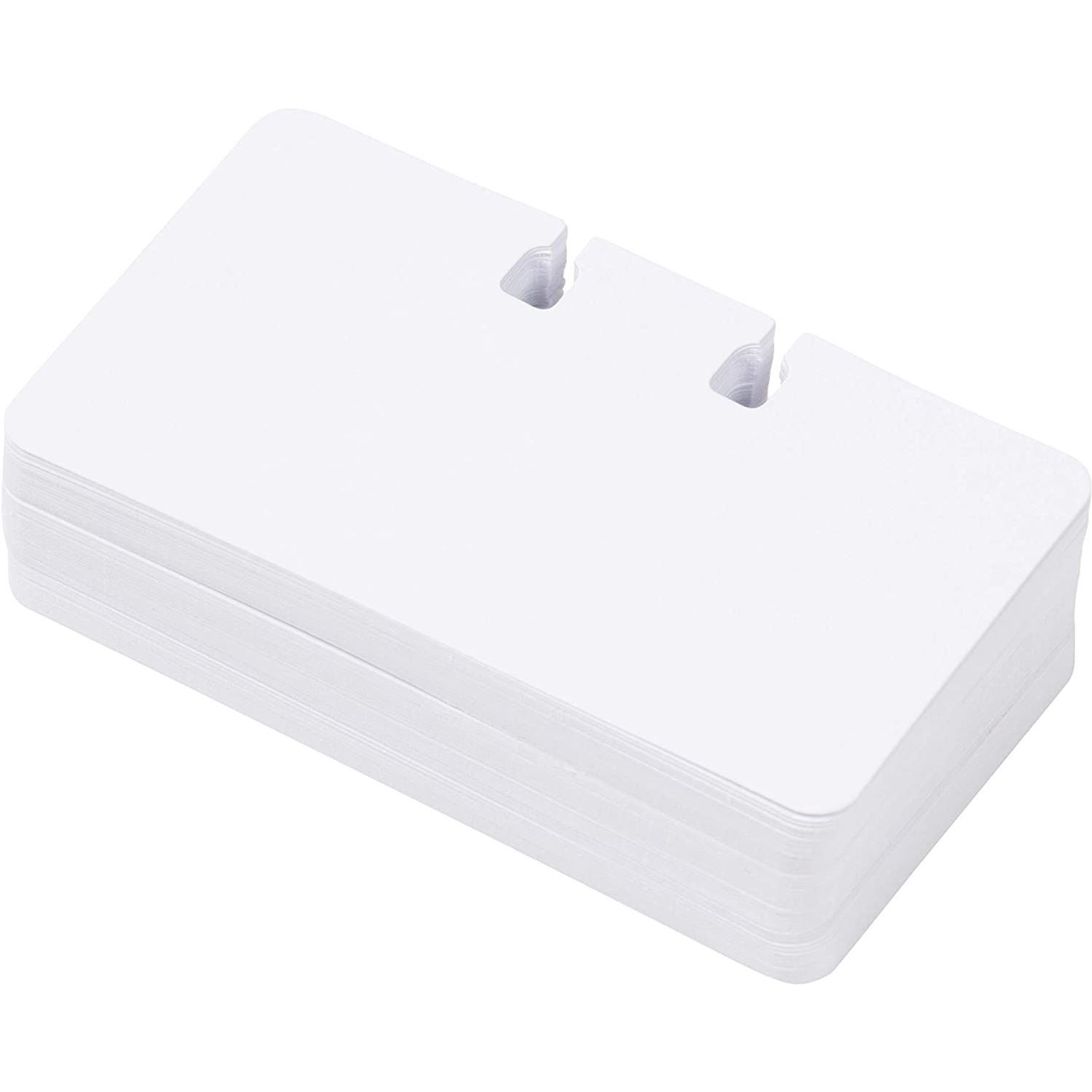 Orange Refill Cards For Rolodex Card Files - 2 1/4 X 4 Inch, 100 Cards Per Pack