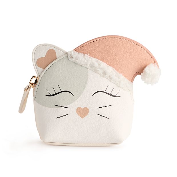  LC Lauren Conrad Cat Coin Purse : Clothing, Shoes & Jewelry