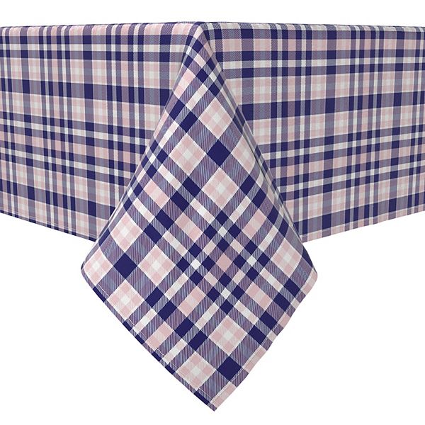 Rectangular Tablecloth, 100 Cotton, Plaid 6
