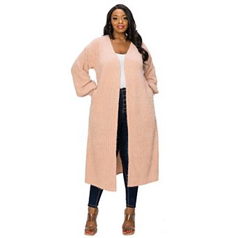 Serilda Faux Feather Cardigan