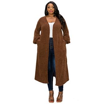 Serilda Faux Feather Cardigan