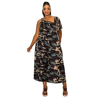 Kahtia Wide-Legged Pocket Jumpsuit