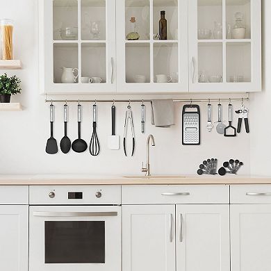 23 Nylon Kitchen Utensils & Stainless Steel Cooking Utensils Set - Lux Decor Collection