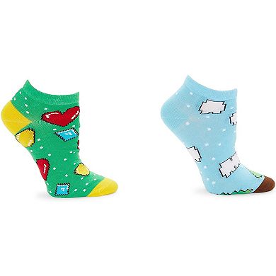 Video Game Lovers Socks for Boys, Fun Gift Set (Size 4-10, 4 Pairs)