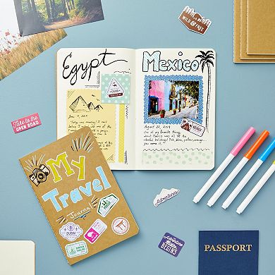 24 Pack Blank Journals, Bulk Sketchbooks, A5 Kraft Paper Notebooks, 5.5 x 8.3 In