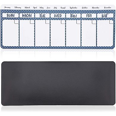 4 Pack Magnetic Dry Erase To Do List Refrigerator Calendar Planner, 11 x 4.2"