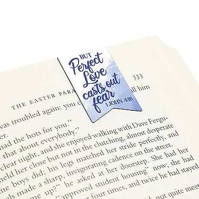 72 Pieces Christian Magnetic Bookmarks for Women, 12 Watercolor Designs, 1 x 1"
