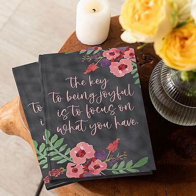Set Of 8 Inspirational Notebooks, 5x8 Bulk Journals With Motivational Quotes