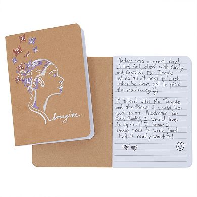 12-Pack A6 Notebook Set, 4x6 Journal with Kraft Paper Cover for Diary, Travel