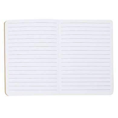 12-Pack A6 Notebook Set, 4x6 Journal with Kraft Paper Cover for Diary, Travel