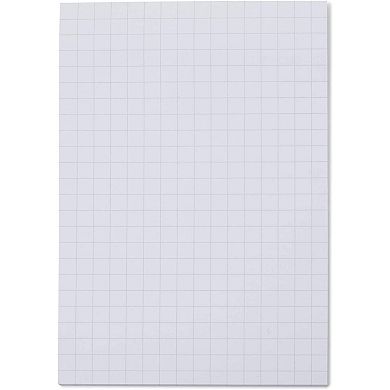 Grid Paper Sticky Notes, 50 Sheets Writing Notepad (4 x 6 in, 6 Pack)