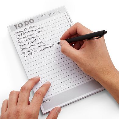 6-Pack To Do List Notepads with 60 Sheets for Daily Reminders, Notes, 8.5 x 5.5"