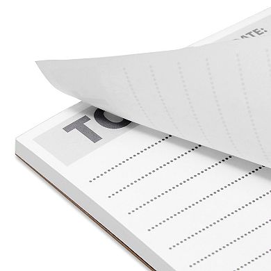 6-Pack To Do List Notepads with 60 Sheets for Daily Reminders, Notes, 8.5 x 5.5"