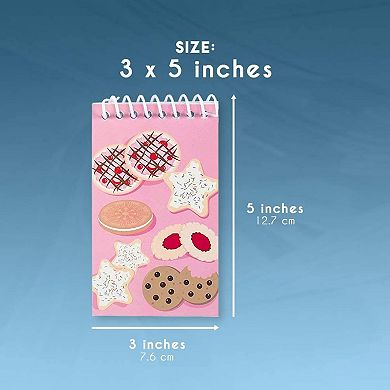 24 Pack 3 X 5 In Spiral Notepads, Mini Notebooks For Kids Party Favors, School