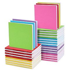 6 Pack Large Bulk Sketchbook Journals, Blank Books for Kids (8.5x11 In)