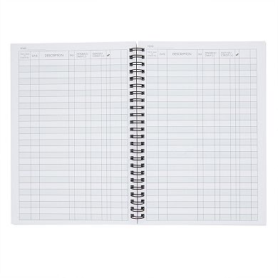 2 Pack My Account Tracker Notebook, Ledger Books for Bookkeeping, 6 x 8.5 In