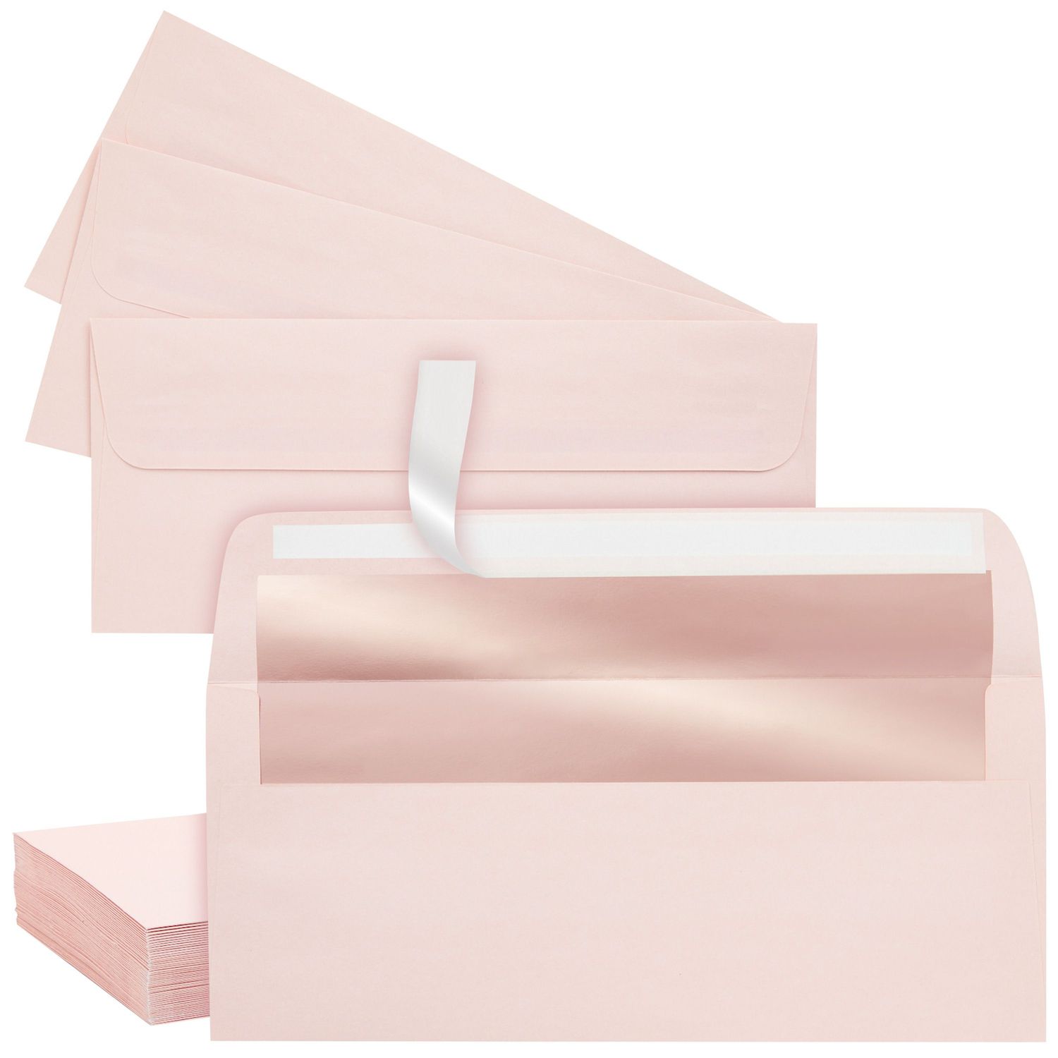  48-Pack Parchment Envelopes for Letters with Gummed