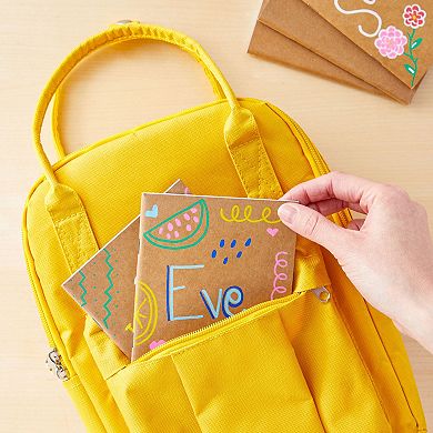 24-Pack Small Journal for Students, Kraft Paper Material Notebooks, 4x6 in