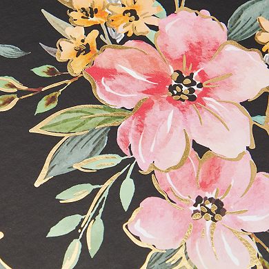 2 Pack Floral 3 Ring Binder with 1.5 Inch Rings, 250 Sheet Capacity, 11.5x10.5"