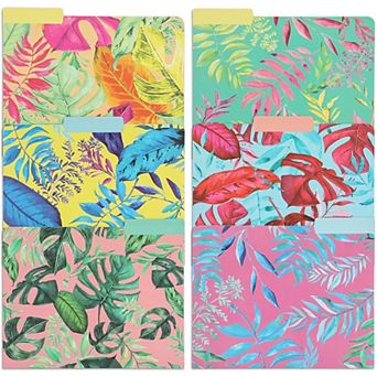 Tropical File Folders with 1/3 Cut Tabs (Letter Size, 12 Pack)