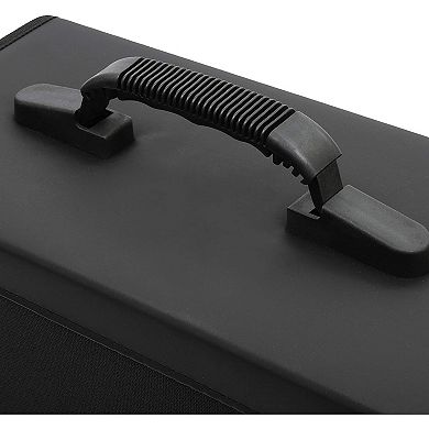 400 Disc CD DVD Storage Holder, Portable DVD Binder Booklet Carrying Case