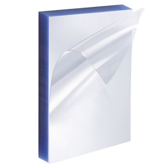 100 Pack Clear Presentation Covers for Binding Reports, 8.5 x 11 in