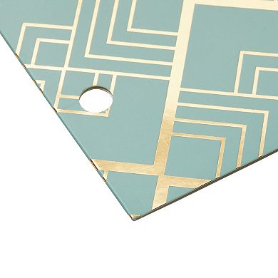 6 Pack School Folders with Pockets, 3 Hole Punched, 6 Designs, 9.5 x 12 In