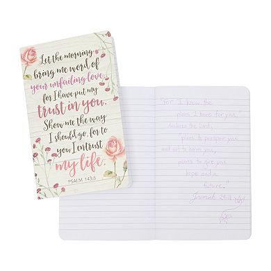 6 Pack Religious Faith Prayer Journals for Women, Notebooks for Church, 5 x 8 In