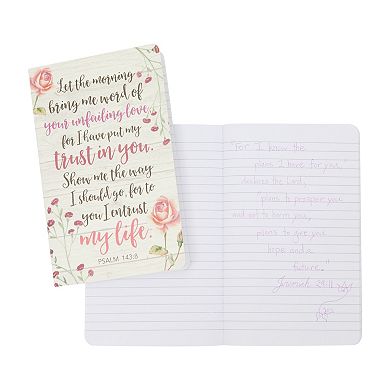 Faith Prayer Journal Notebooks For Women With Quotes (5x8 In, 6 Pack)